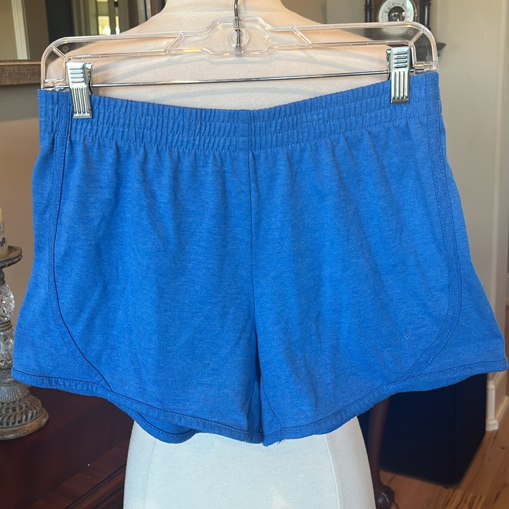 Women's Comfy Blue Knit Shorts